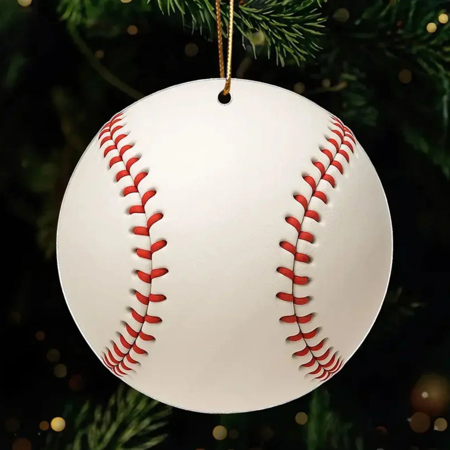 Personalized Baseball Softball Player Ornament – 3D Effect Acrylic Keepsake – Perfect Christmas Gift for Kids  Ezcustomize