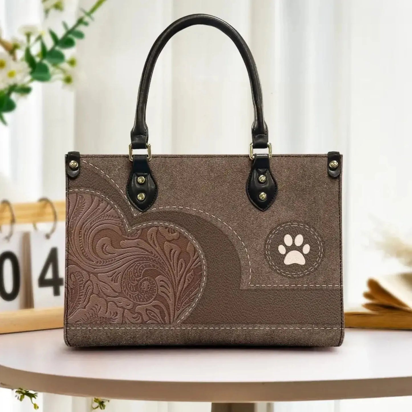 Personalized Cat Leather Handbag – Custom Gift for Cat Lovers, Cat Mom & Cat Dad  Ezcustomize
