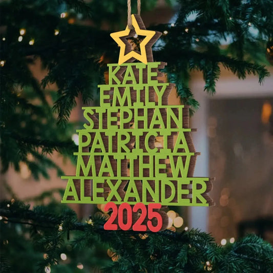 Personalized Christmas Birthday Gifts For Family, Kids - Custom Wood Ornament - The Best Part Of Christmas Holiday  Ezcustomize