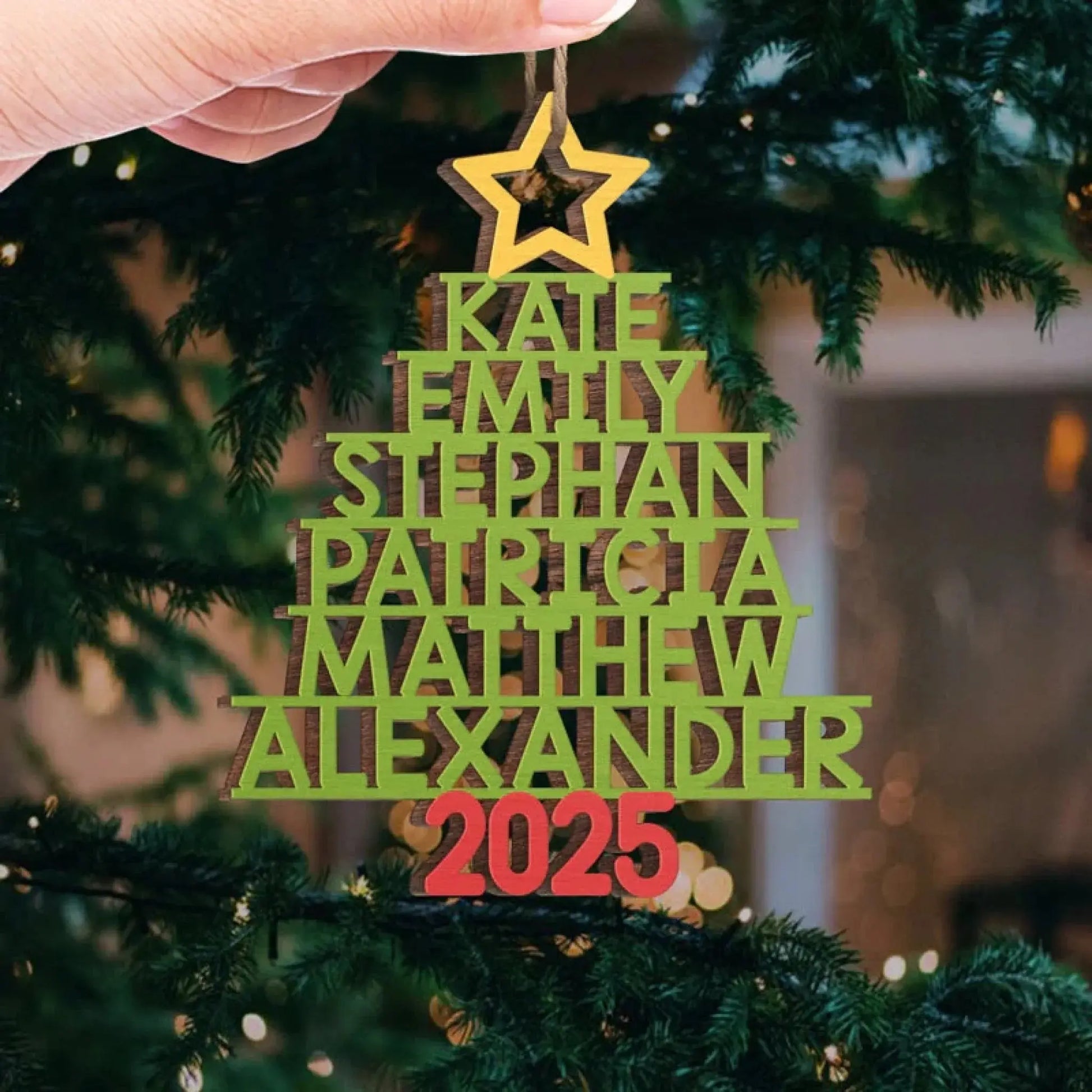 Personalized Christmas Birthday Gifts For Family, Kids - Custom Wood Ornament - The Best Part Of Christmas Holiday  Ezcustomize