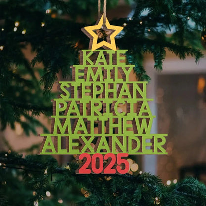 Personalized Christmas Birthday Gifts For Family, Kids - Custom Wood Ornament - The Best Part Of Christmas Holiday  Ezcustomize