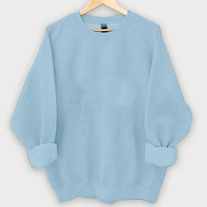 Personalized Christmas Snowman Sweatshirt – Blue Winter Vibe Gift for Grandma, Mom, Custom Names of Grandkids  Ezcustomize