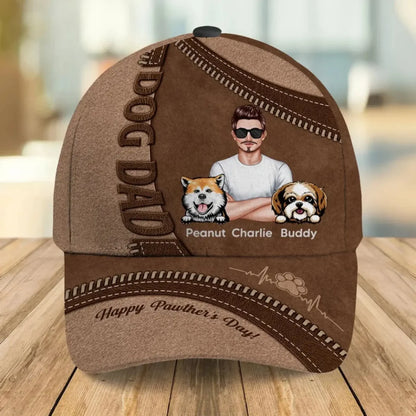 Personalized Dog Dad Cap - Happy Father’s Day Gift for Proud Pet Owners  Ezcustomize