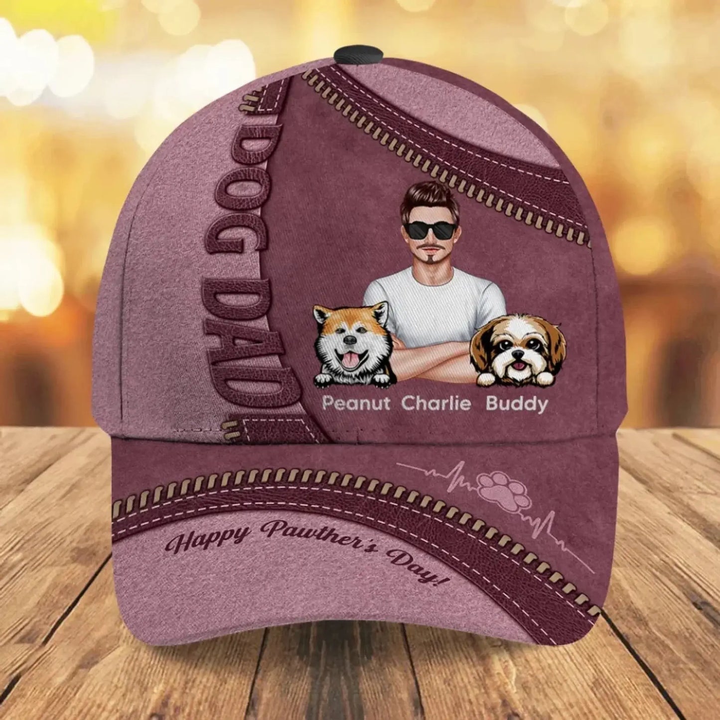Personalized Dog Dad Cap - Happy Father’s Day Gift for Proud Pet Owners  Ezcustomize