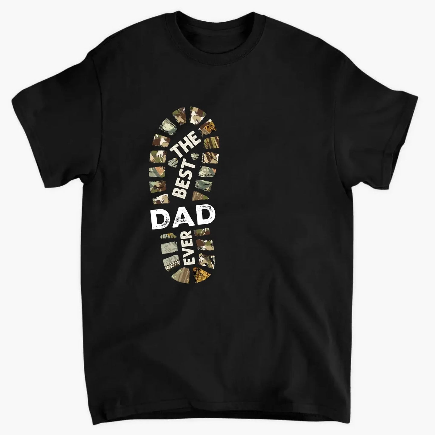 Personalized Footprint Shirt, Hoodie, Sweatshirt – Custom Gift for Dad, Perfect for Father's Day & Special Occasions  Ezcustomize