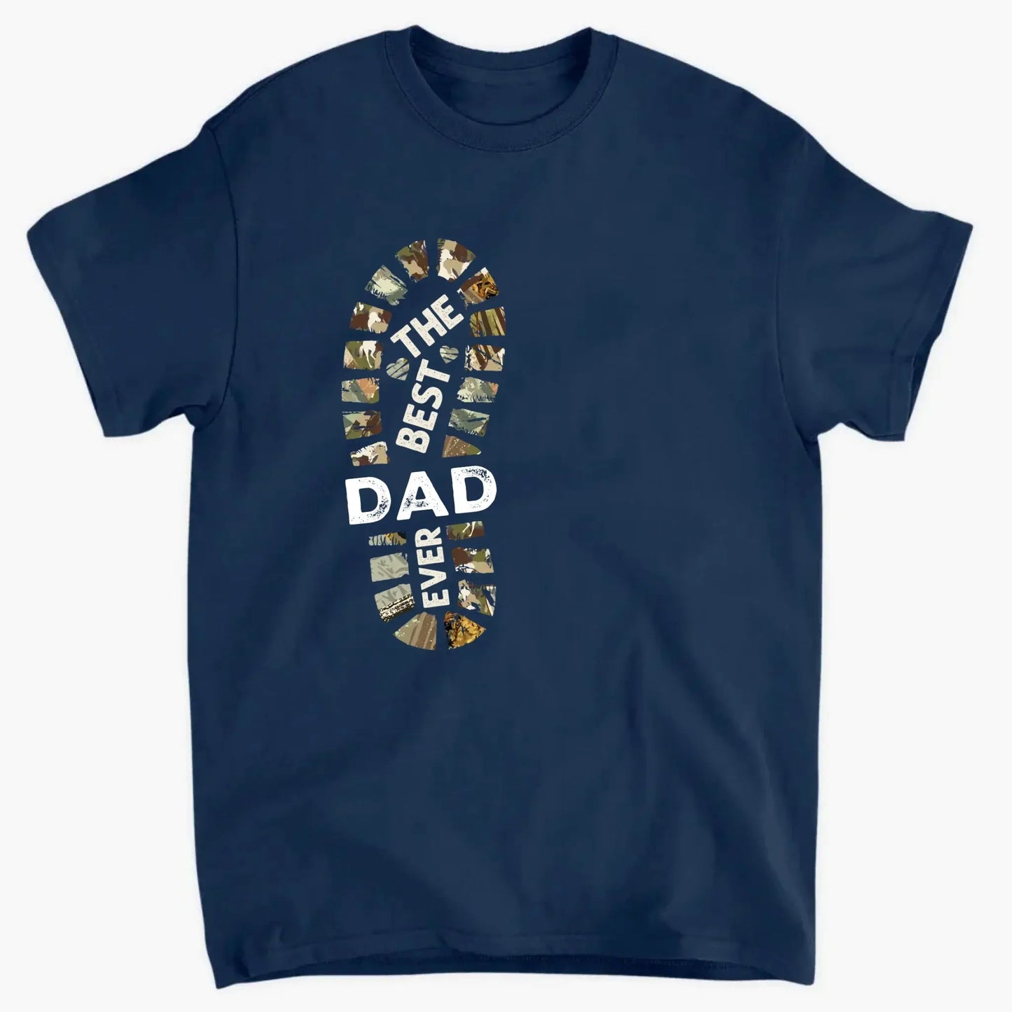 Personalized Footprint Shirt, Hoodie, Sweatshirt – Custom Gift for Dad, Perfect for Father's Day & Special Occasions  Ezcustomize
