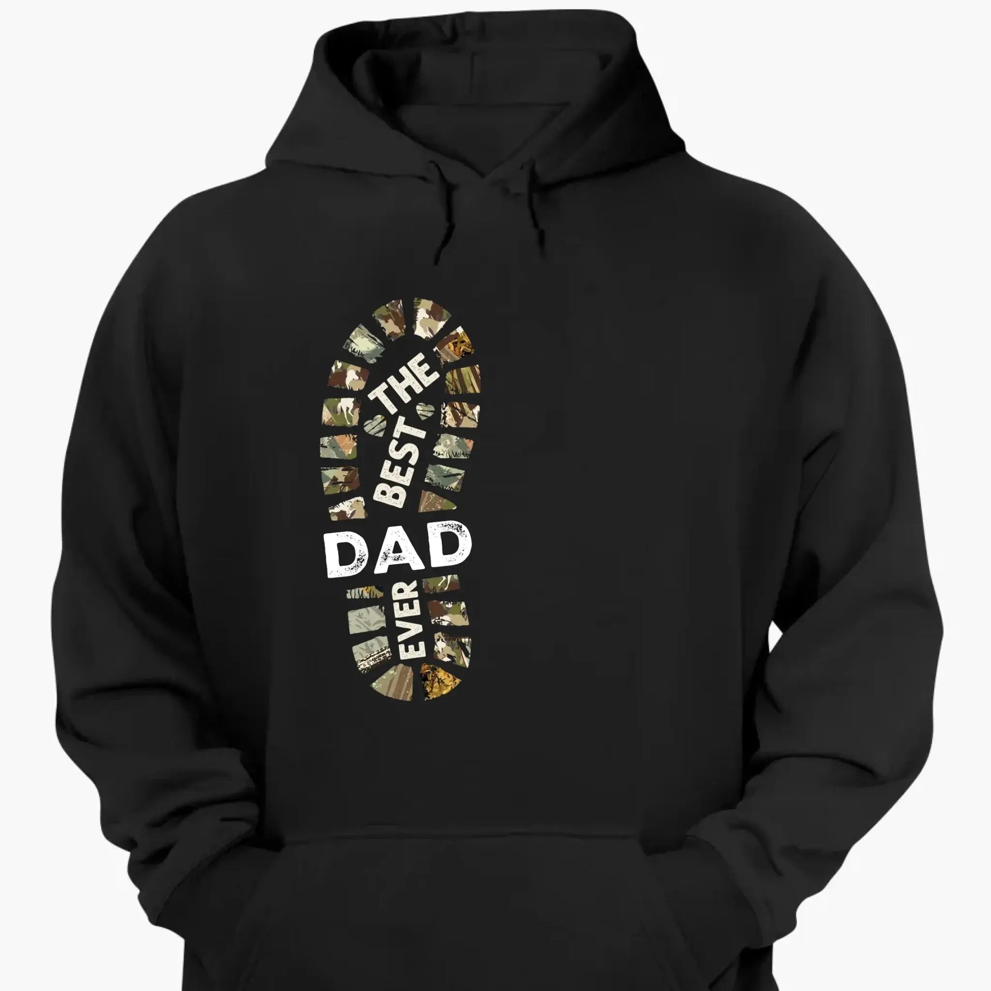 Personalized Footprint Shirt, Hoodie, Sweatshirt – Custom Gift for Dad, Perfect for Father's Day & Special Occasions  Ezcustomize