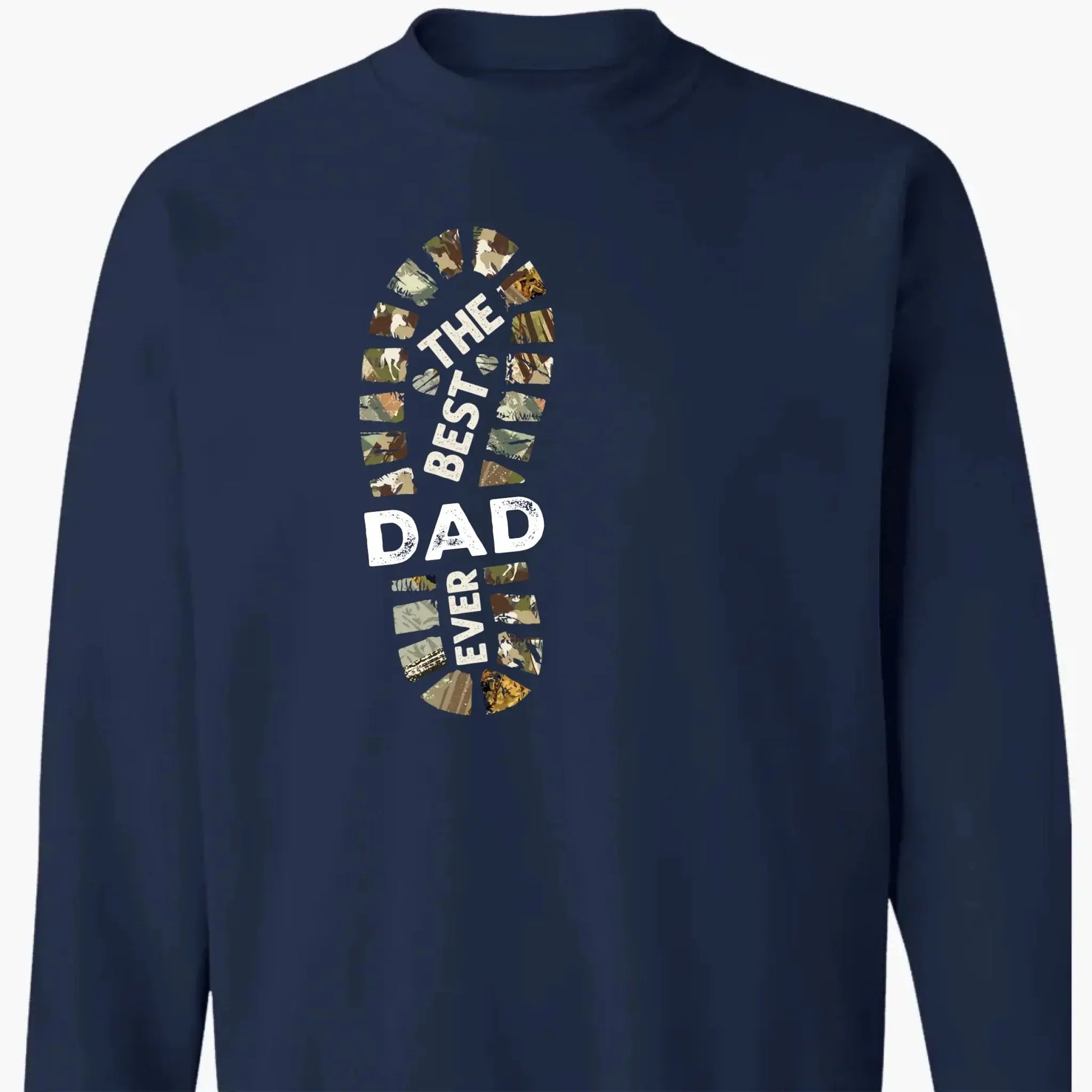 Personalized Footprint Shirt, Hoodie, Sweatshirt – Custom Gift for Dad, Perfect for Father's Day & Special Occasions  Ezcustomize