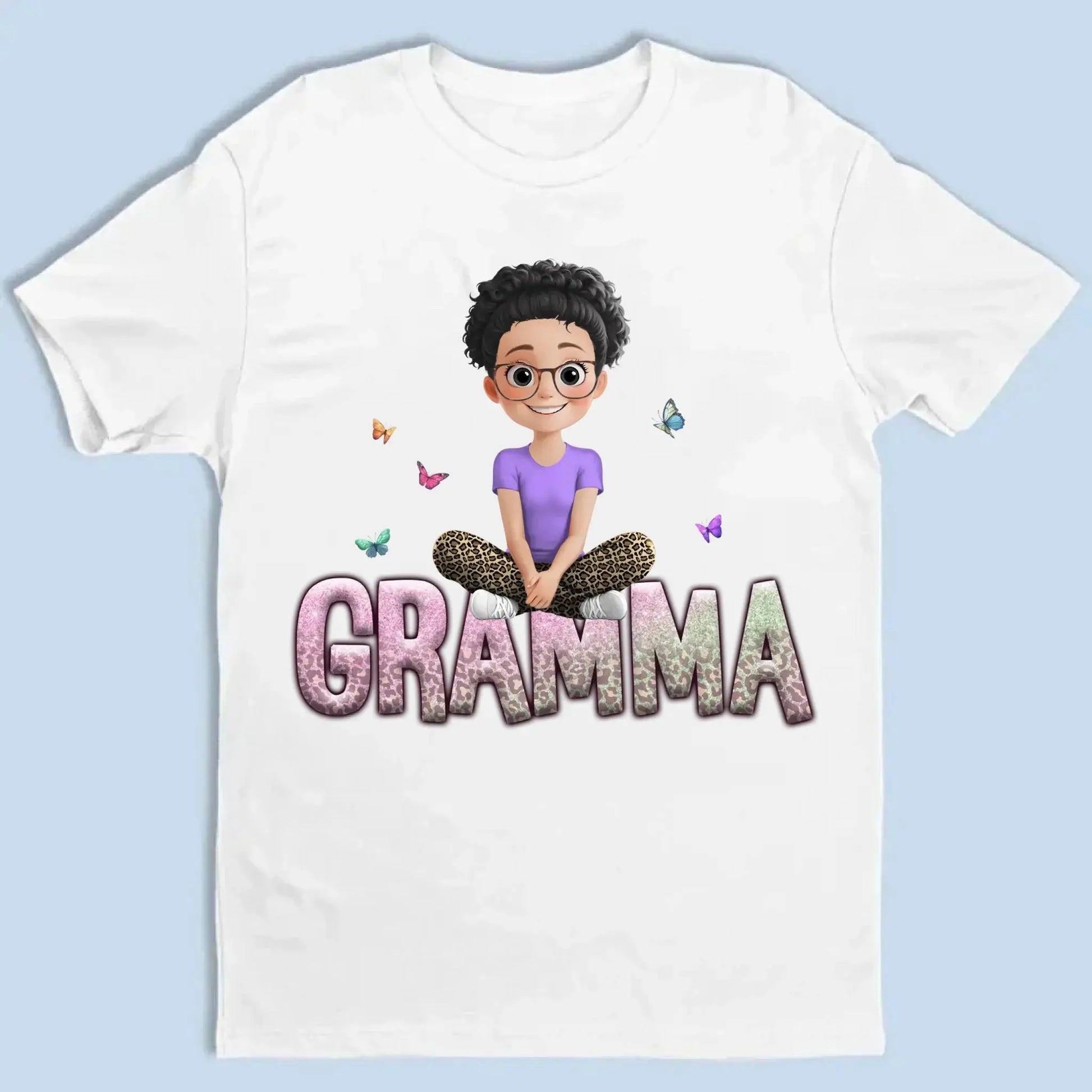 Personalized Gift For Grandma Mom Custom Kids Name Shirt/Hoodie/Sweatshirt  Ezcustomize
