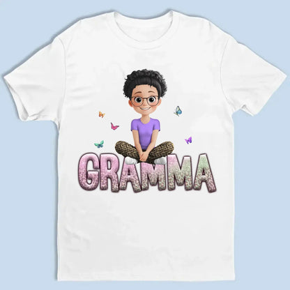 Personalized Gift For Grandma Mom Custom Kids Name Shirt/Hoodie/Sweatshirt  Ezcustomize