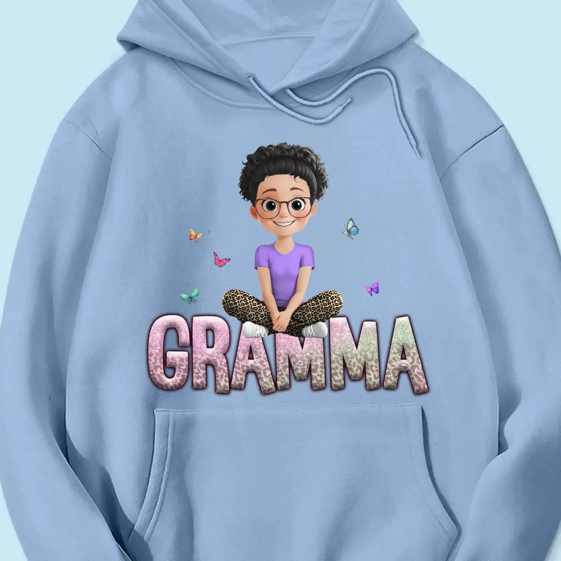 Personalized Gift For Grandma Mom Custom Kids Name Shirt/Hoodie/Sweatshirt  Ezcustomize