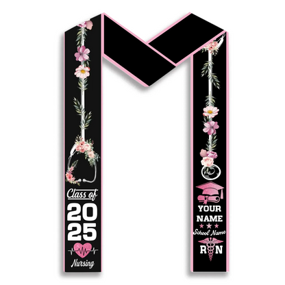 Personalized Graduation Stole – Custom Name, School & Year  Ezcustomize