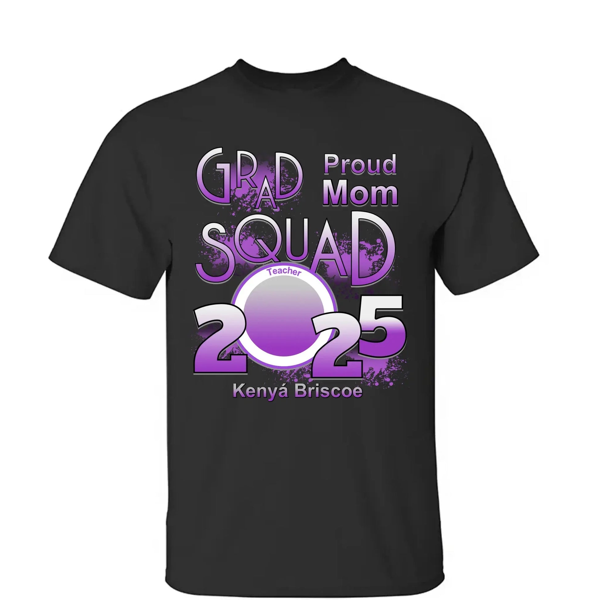 Personalized Graduation T-Shirt - Custom Name & Photo - Proud Mom, Dad, Family - Class of 2025  Ezcustomize