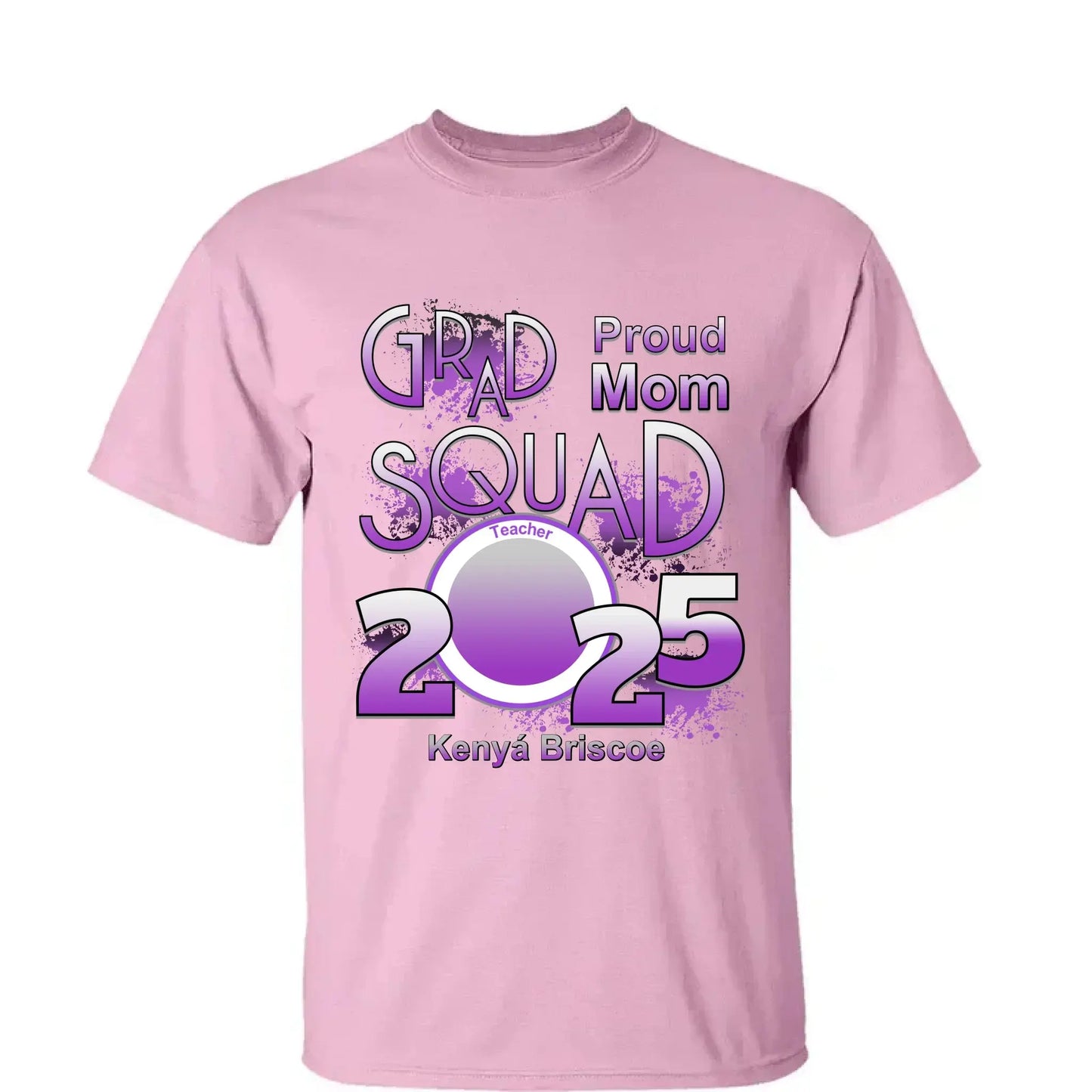 Personalized Graduation T-Shirt - Custom Name & Photo - Proud Mom, Dad, Family - Class of 2025  Ezcustomize