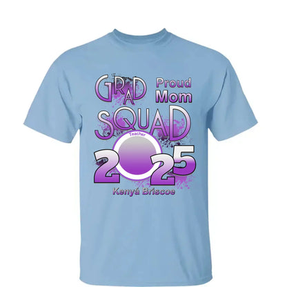 Personalized Graduation T-Shirt - Custom Name & Photo - Proud Mom, Dad, Family - Class of 2025  Ezcustomize