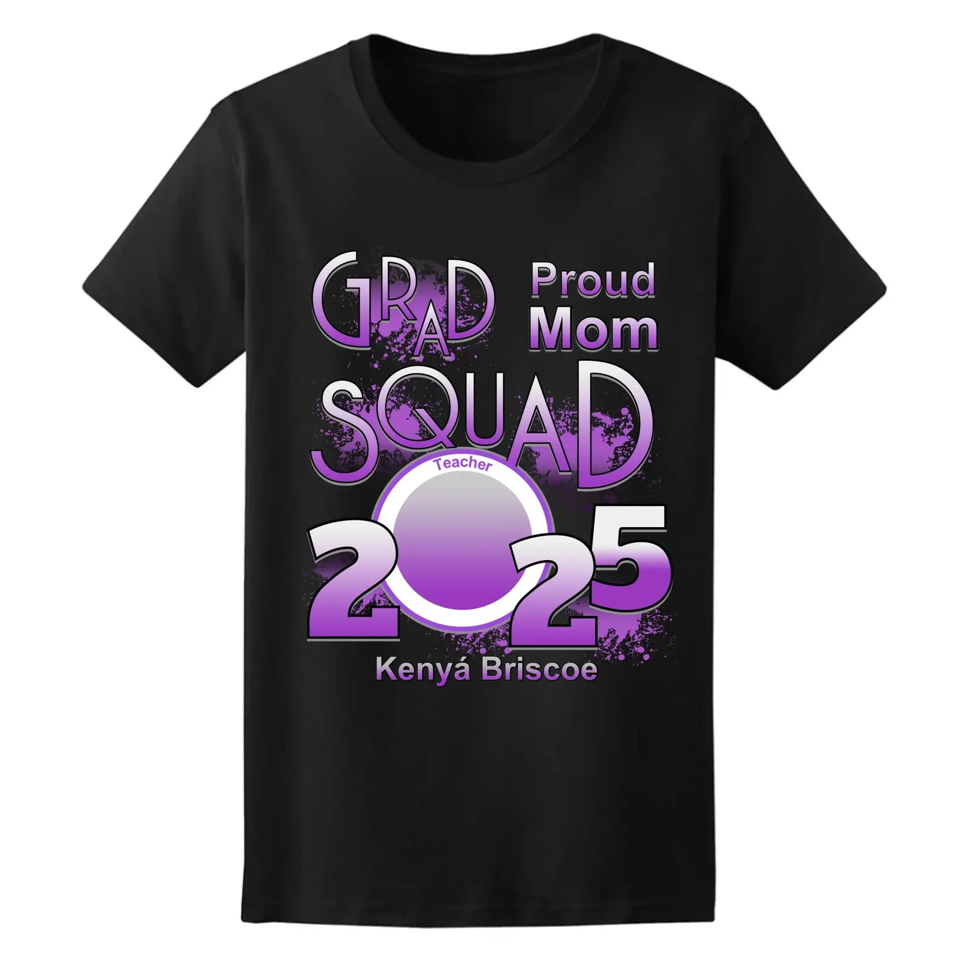 Personalized Graduation T-Shirt - Custom Name & Photo - Proud Mom, Dad, Family - Class of 2025  Ezcustomize