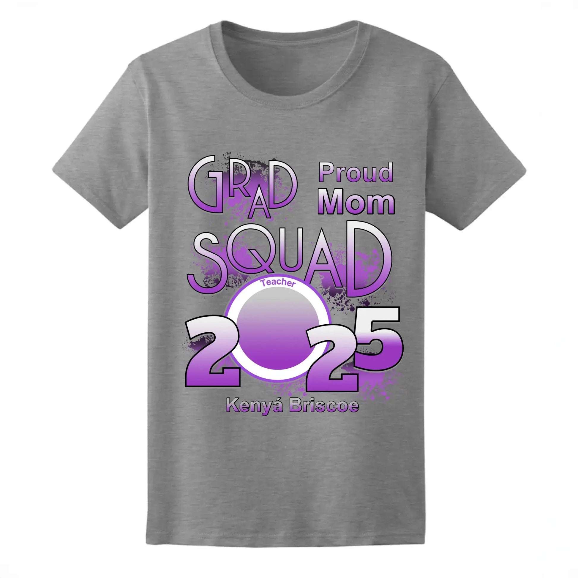 Personalized Graduation T-Shirt - Custom Name & Photo - Proud Mom, Dad, Family - Class of 2025  Ezcustomize