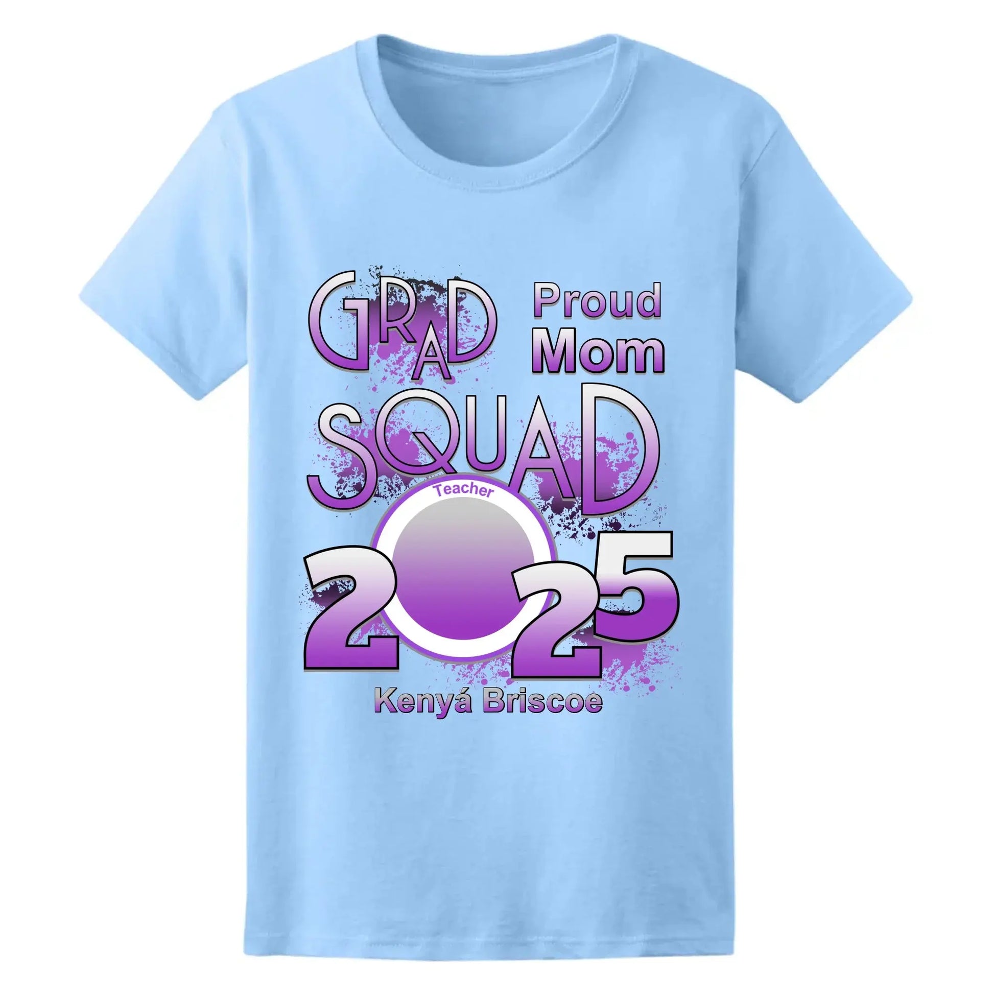 Personalized Graduation T-Shirt - Custom Name & Photo - Proud Mom, Dad, Family - Class of 2025  Ezcustomize