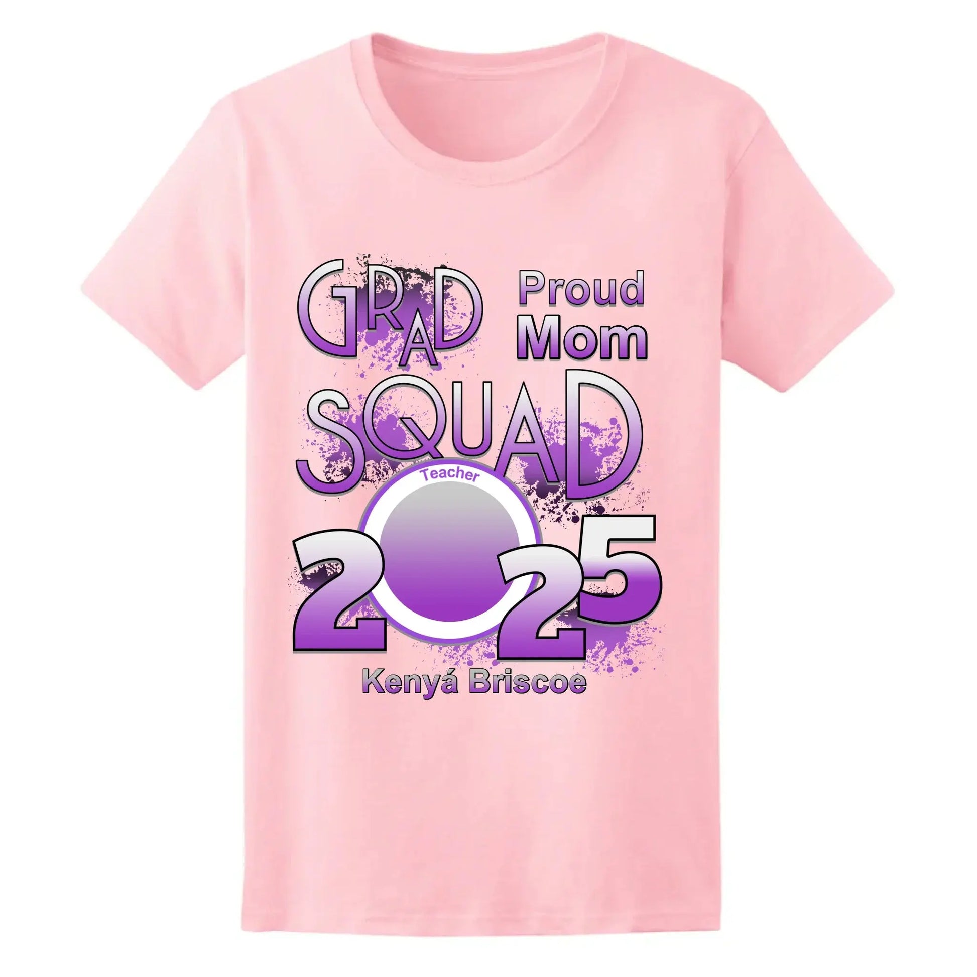 Personalized Graduation T-Shirt - Custom Name & Photo - Proud Mom, Dad, Family - Class of 2025  Ezcustomize
