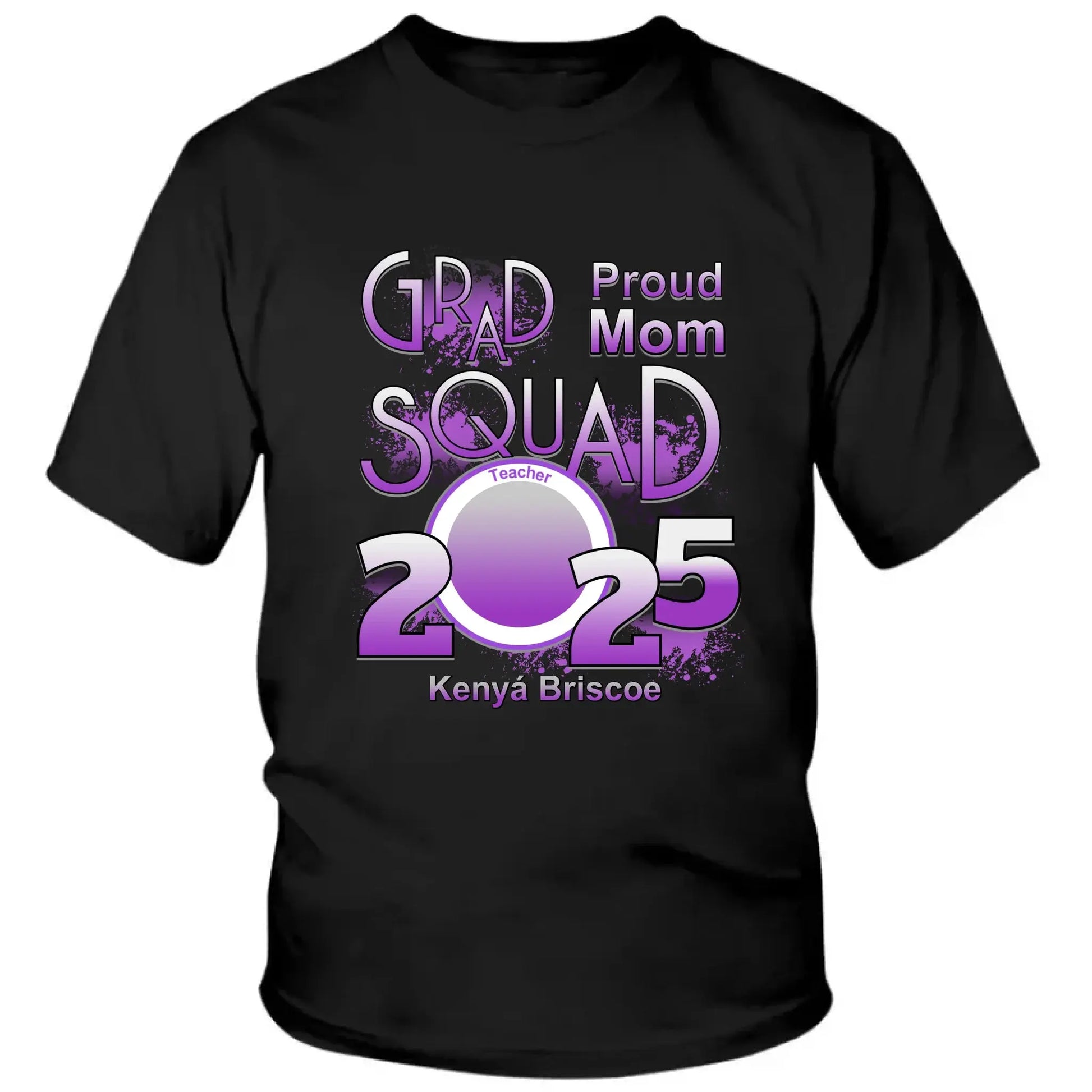 Personalized Graduation T-Shirt - Custom Name & Photo - Proud Mom, Dad, Family - Class of 2025  Ezcustomize