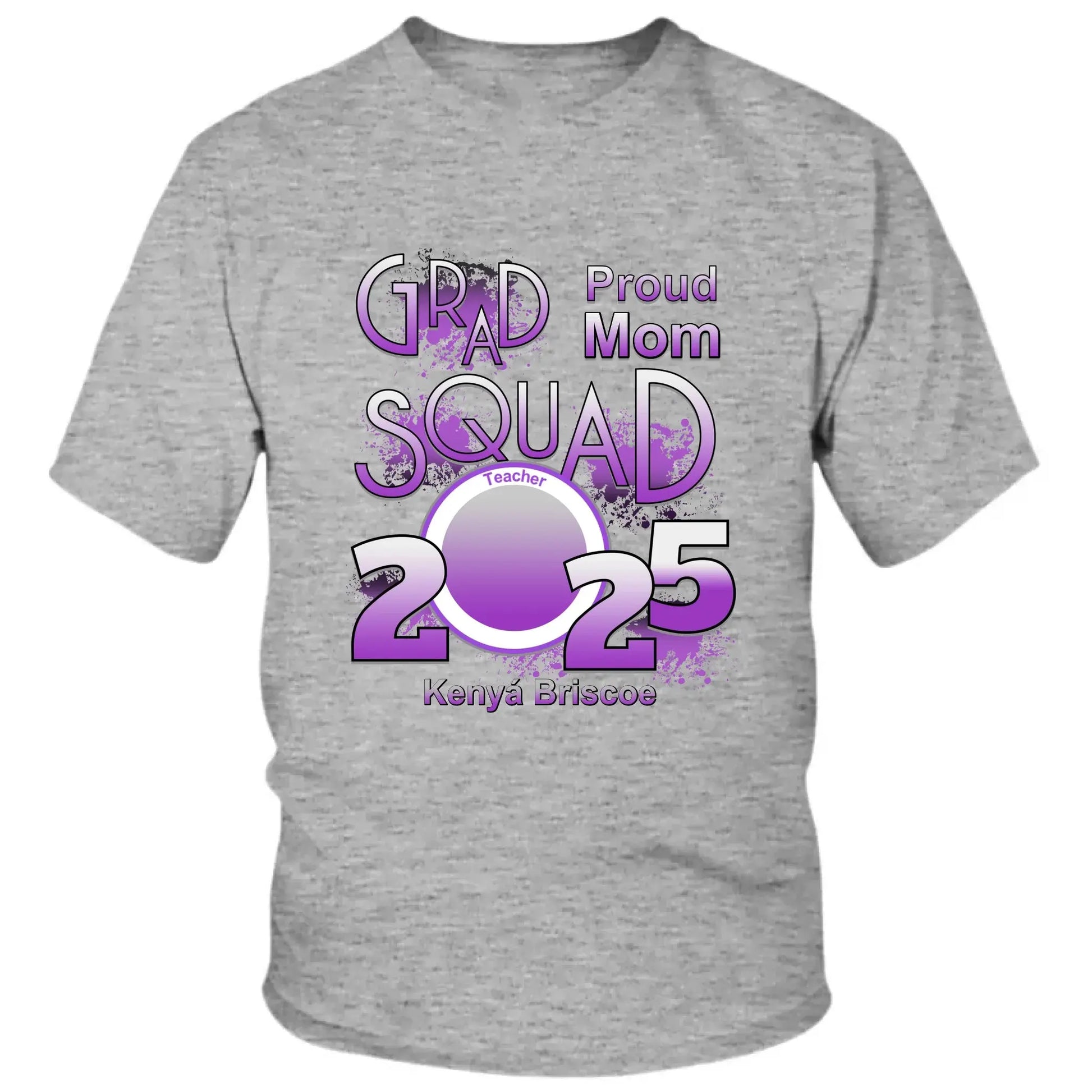 Personalized Graduation T-Shirt - Custom Name & Photo - Proud Mom, Dad, Family - Class of 2025  Ezcustomize
