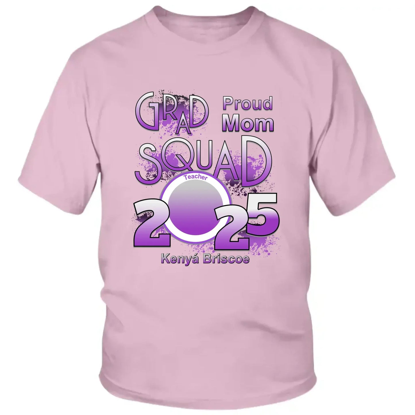 Personalized Graduation T-Shirt - Custom Name & Photo - Proud Mom, Dad, Family - Class of 2025  Ezcustomize
