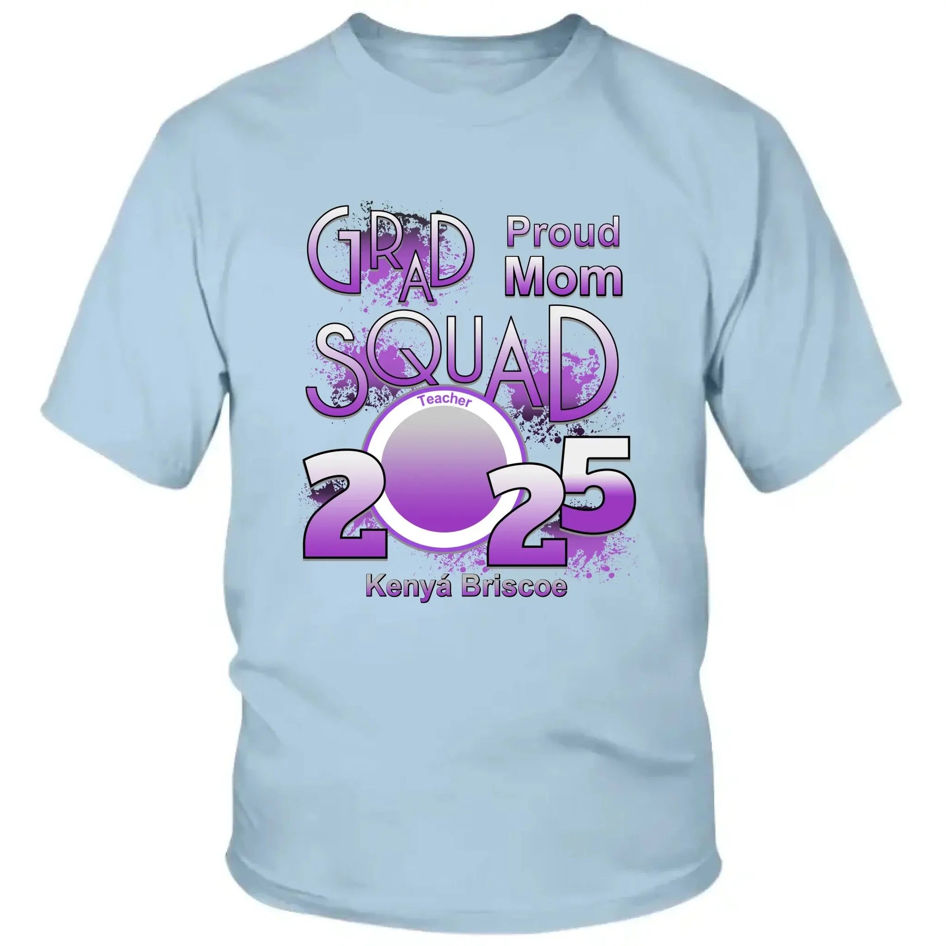 Personalized Graduation T-Shirt - Custom Name & Photo - Proud Mom, Dad, Family - Class of 2025  Ezcustomize