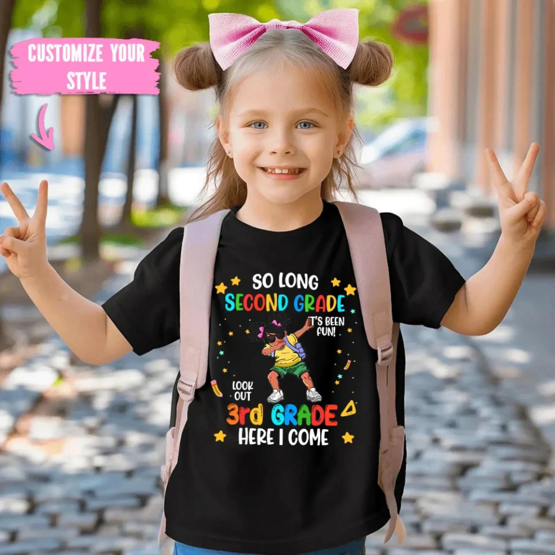 Personalized Graduation Youth T-Shirt | So Long Kindergarten, Look out 1st Grade Here I Come Shirt – Custom Grade  Ezcustomize