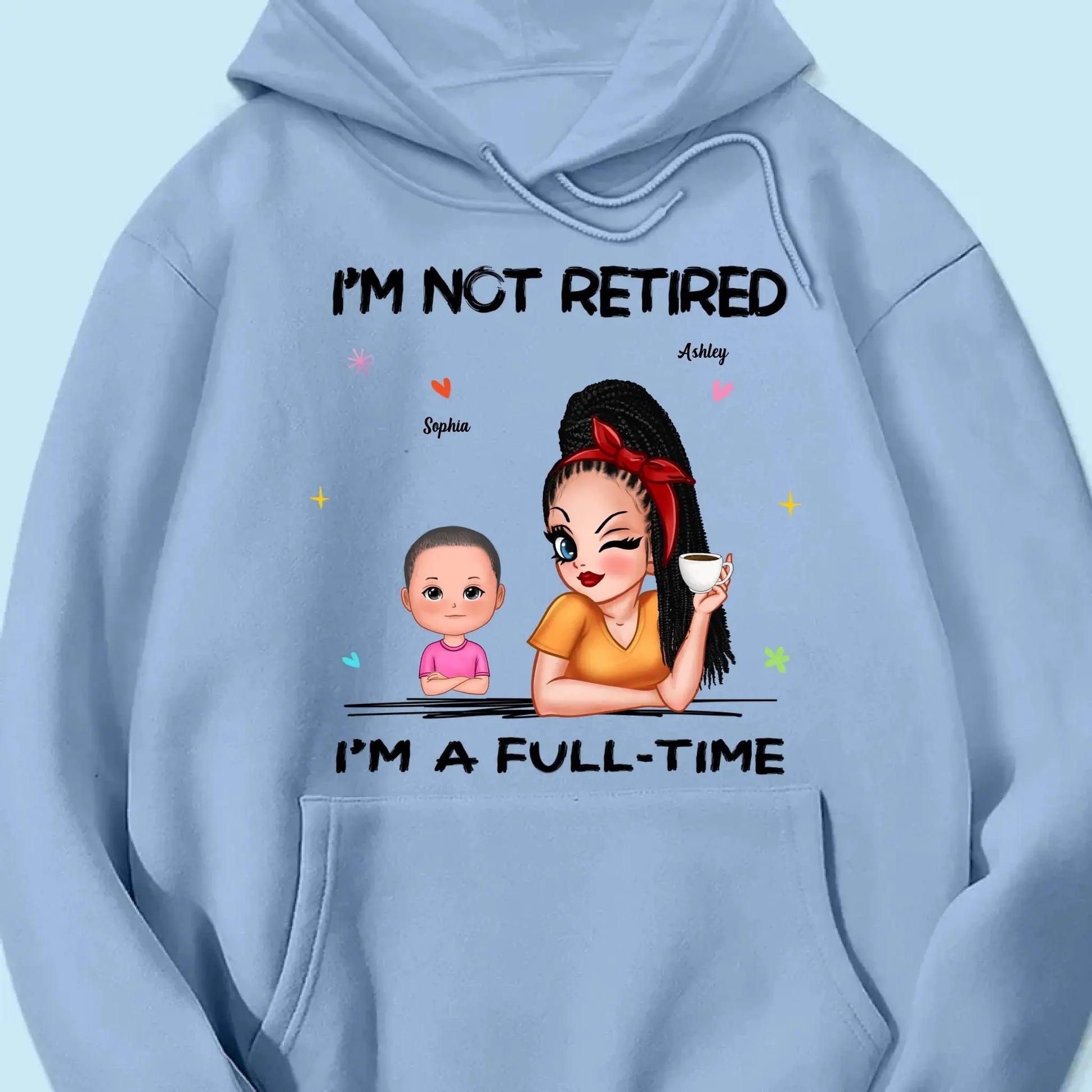 Personalized Grandma Retirement Shirt - "I'm Not Retired, I'm A Professional Grandma" - Custom Gift for Grandma  Ezcustomize