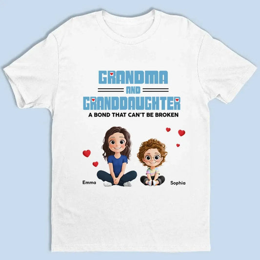 Personalized Grandma & Granddaughter Shirt, Hoodie, Sweatshirt – Custom Gift for Grandmother & Granddaughter Bond, Meaningful Family Love Keepsake  Ezcustomize