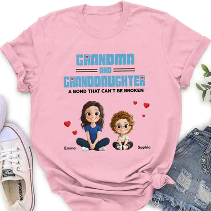 Personalized Grandma & Granddaughter Shirt, Hoodie, Sweatshirt – Custom Gift for Grandmother & Granddaughter Bond, Meaningful Family Love Keepsake  Ezcustomize