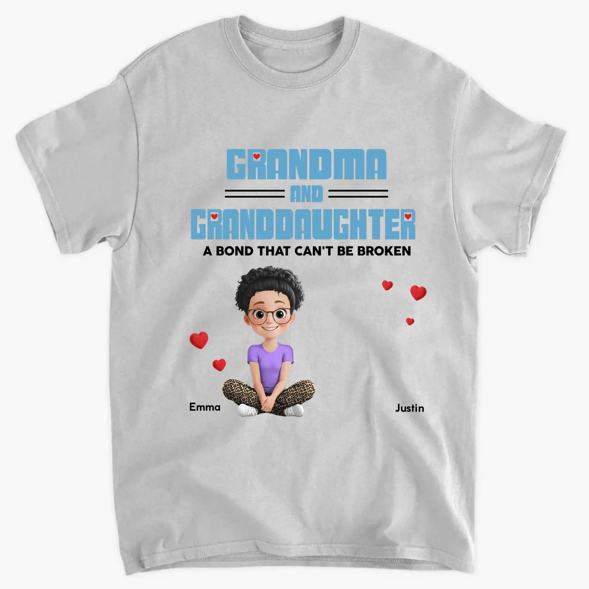 Personalized Grandma & Granddaughter Shirt, Hoodie, Sweatshirt – Custom Gift for Grandmother & Granddaughter Bond, Meaningful Family Love Keepsake  Ezcustomize