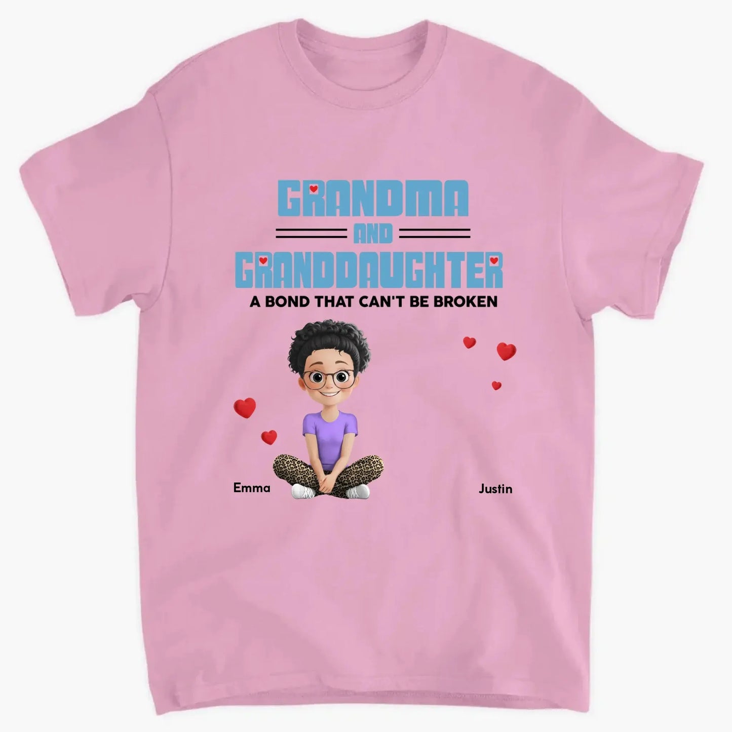 Personalized Grandma & Granddaughter Shirt, Hoodie, Sweatshirt – Custom Gift for Grandmother & Granddaughter Bond, Meaningful Family Love Keepsake  Ezcustomize