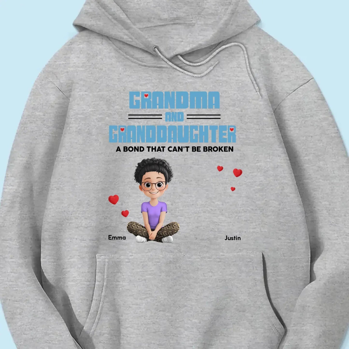 Personalized Grandma & Granddaughter Shirt, Hoodie, Sweatshirt – Custom Gift for Grandmother & Granddaughter Bond, Meaningful Family Love Keepsake  Ezcustomize