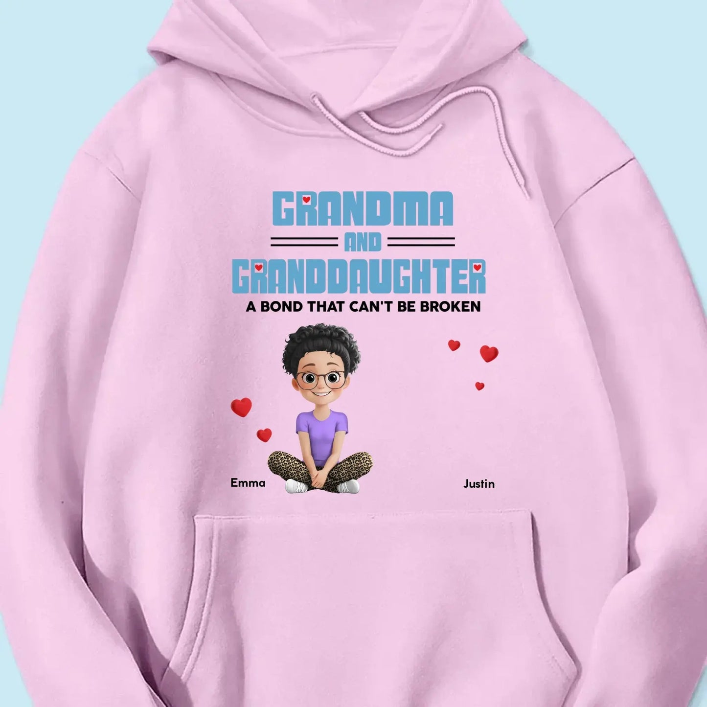 Personalized Grandma & Granddaughter Shirt, Hoodie, Sweatshirt – Custom Gift for Grandmother & Granddaughter Bond, Meaningful Family Love Keepsake  Ezcustomize