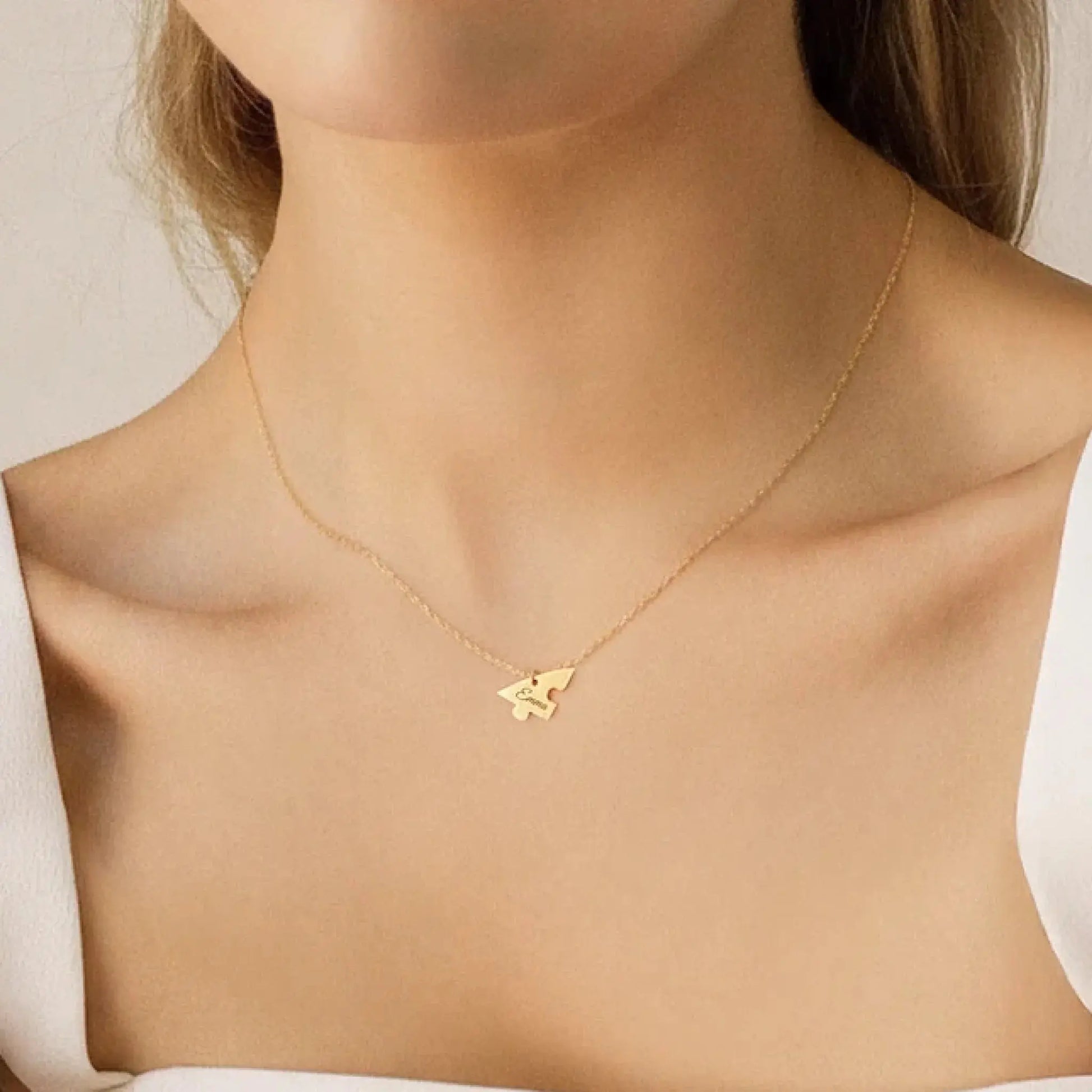 Personalized Heart Puzzle Necklace - Unique Gifts for Family or Friends  Ezcustomize