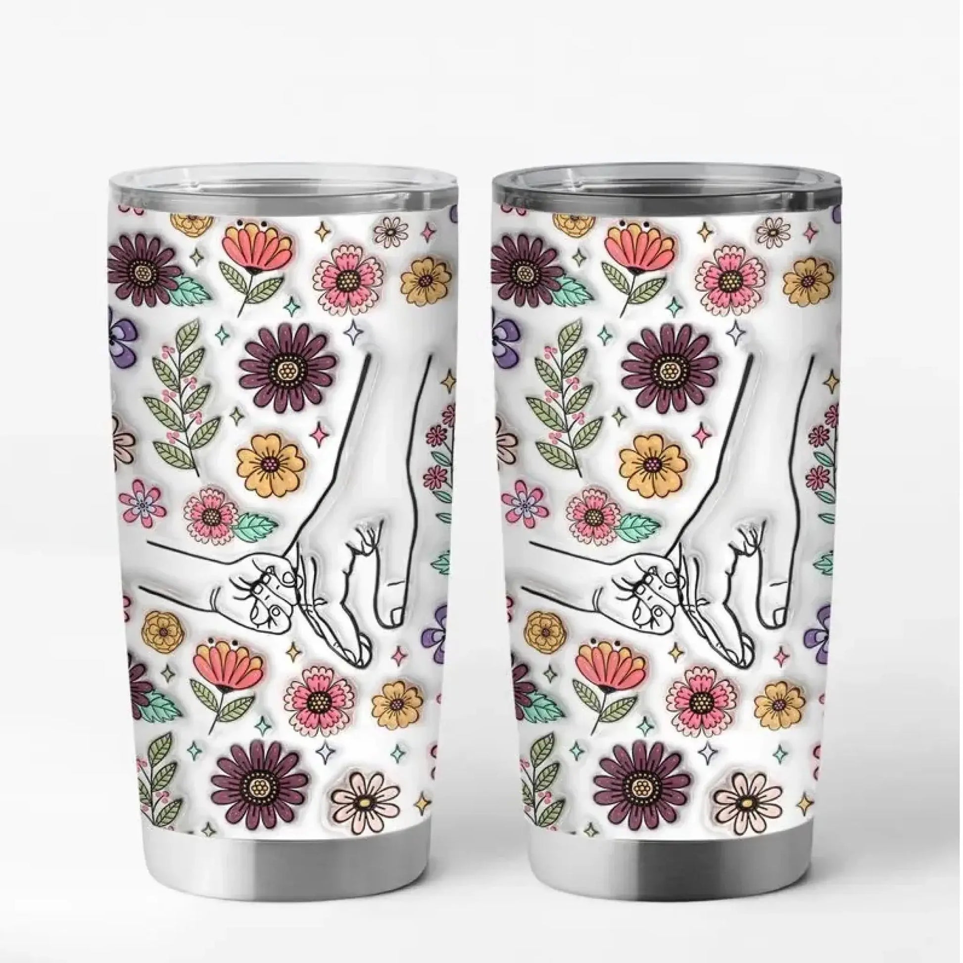 Personalized Mom Gift – 3D Printing Effect 20oz Tumbler Cup – Thoughtful Mother’s Day, Birthday & Christmas Gift for Mom  Ezcustomize