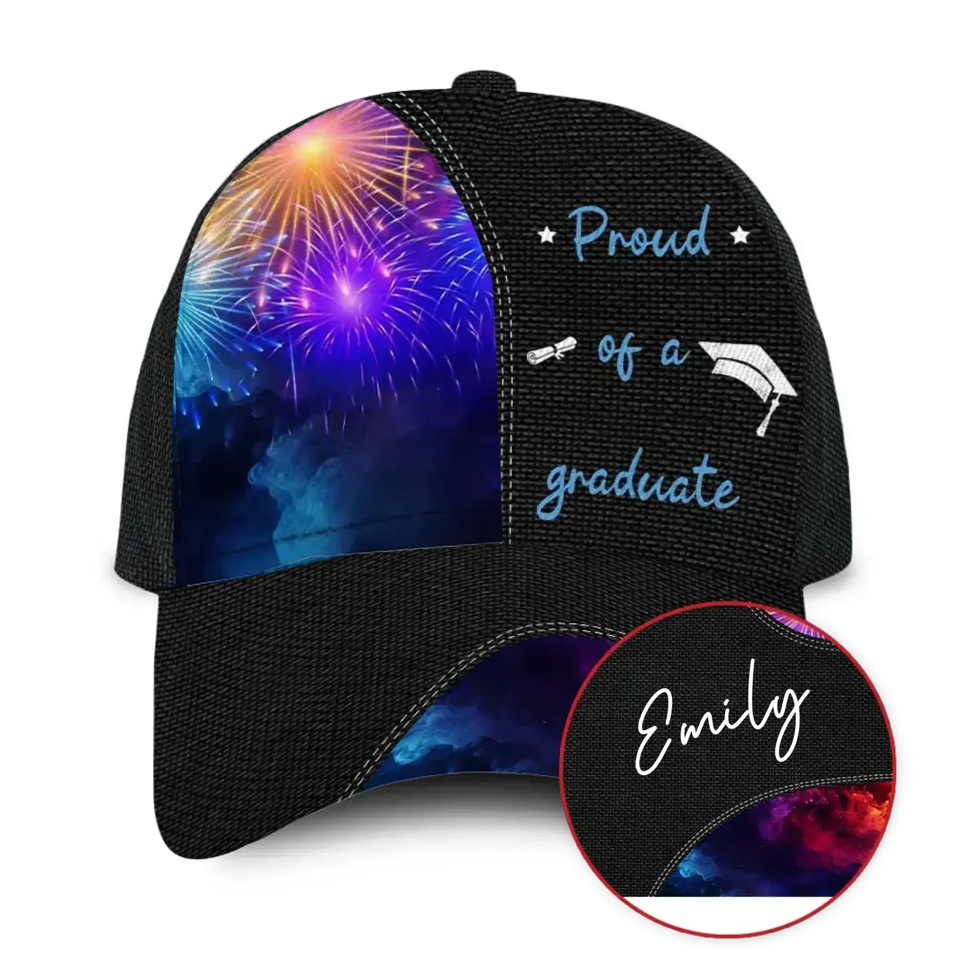 Personalized Proud Dad of a Graduate Cap - Custom Graduation Gift for Fathers  Ezcustomize