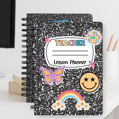 Personalized Spiral Bound Teacher Journal – Custom 5x7 Lesson Planner Notebook with Name, Gift for Teachers or Educators  Ezcustomize