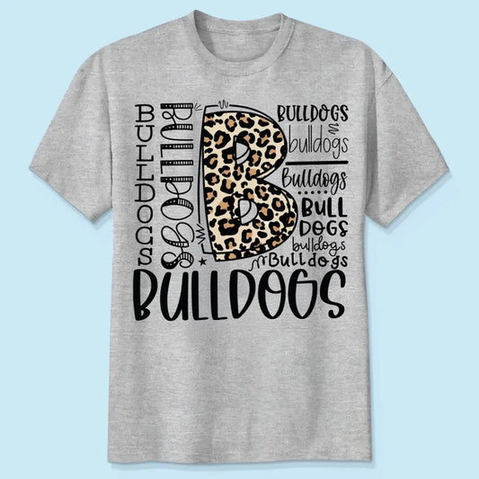 Personalized Sport Team Mascot Typography Design – Custom T-shirt/Sweatshirt/Hoodie - Game Day Spirit Tee for Fans, Family & Players  Ezcustomize