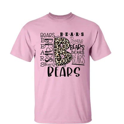 Personalized Sport Team Mascot Typography Design – Custom T-shirt/Sweatshirt/Hoodie - Game Day Spirit Tee for Fans, Family & Players  Ezcustomize