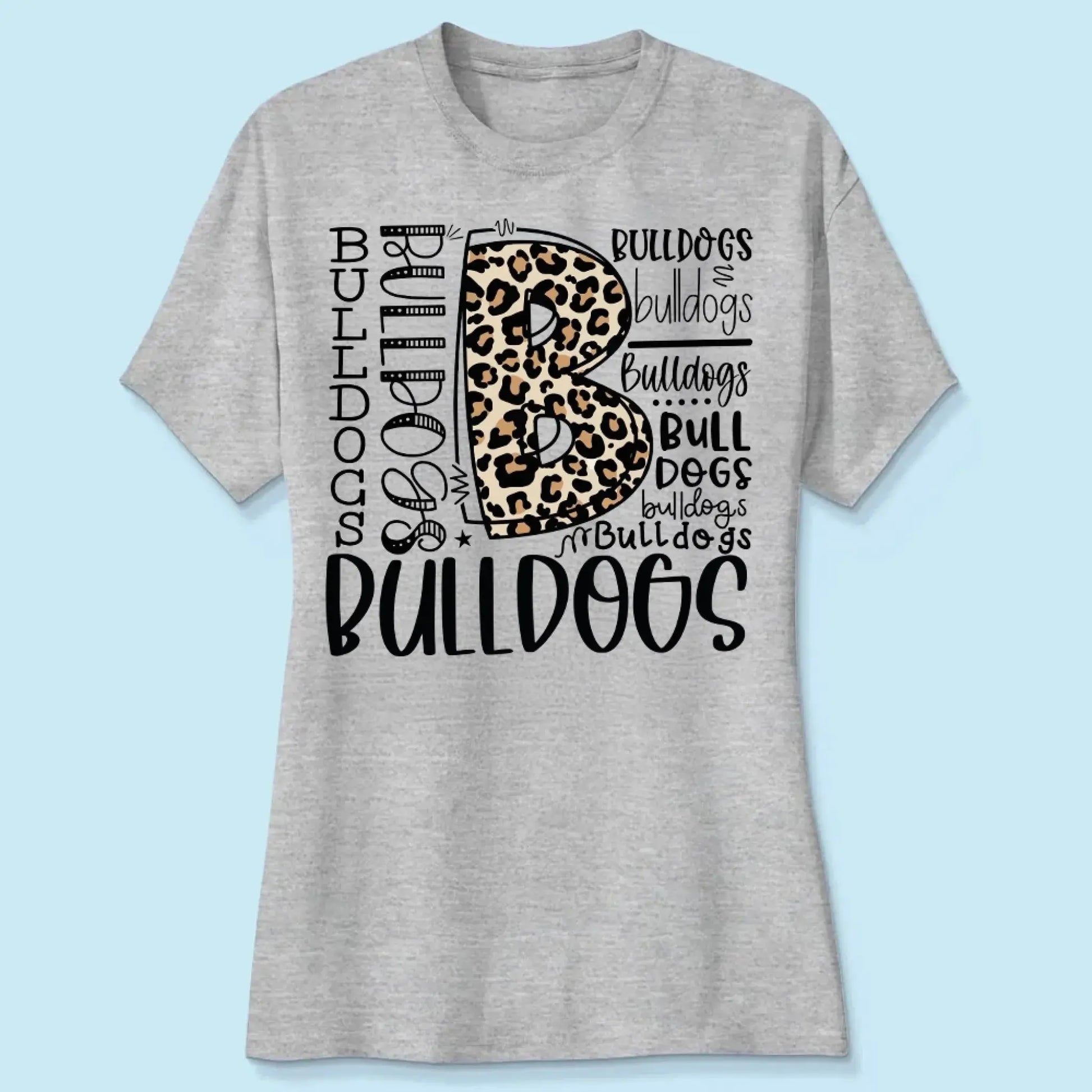 Personalized Sport Team Mascot Typography Design – Custom T-shirt/Sweatshirt/Hoodie - Game Day Spirit Tee for Fans, Family & Players  Ezcustomize