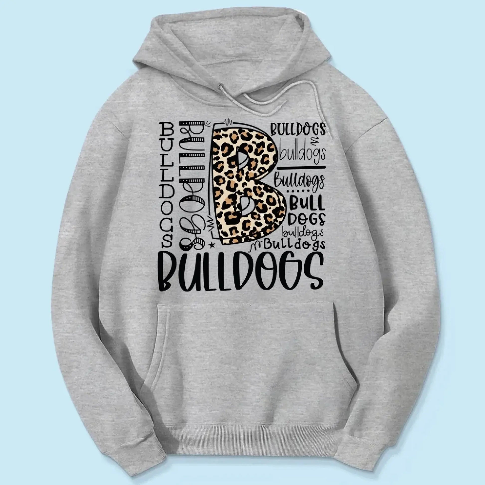 Personalized Sport Team Mascot Typography Design – Custom T-shirt/Sweatshirt/Hoodie - Game Day Spirit Tee for Fans, Family & Players  Ezcustomize
