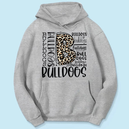 Personalized Sport Team Mascot Typography Design – Custom T-shirt/Sweatshirt/Hoodie - Game Day Spirit Tee for Fans, Family & Players  Ezcustomize