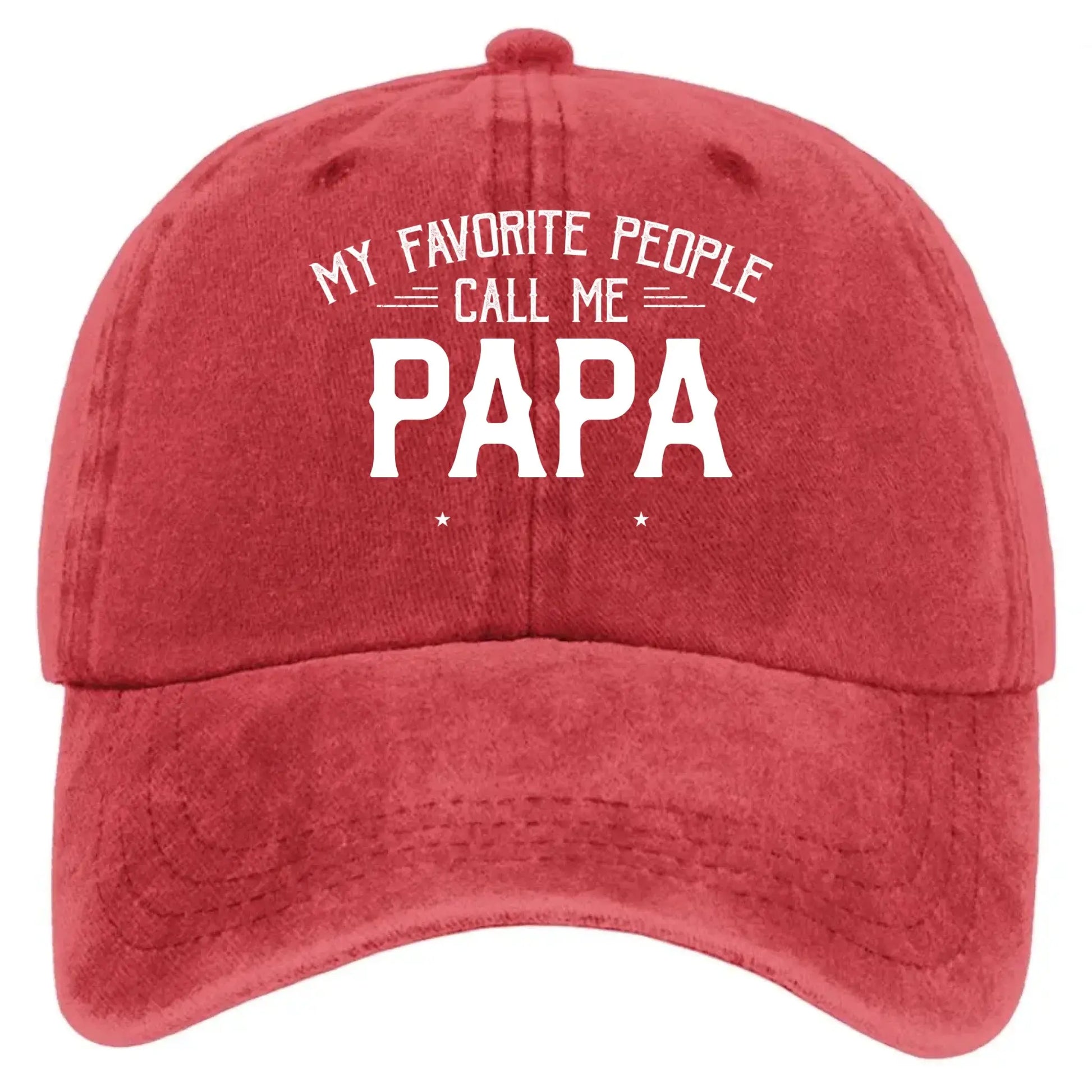 Personalized Washed Denim Cap with Kids’ Names – Custom Dad, Papa, or Grandpa Hat  Ezcustomize