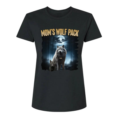 Personalized Wolf Pack Shirt for Mom, Nana, Mimi, or Grandma – Custom Family Names, Cute Gift for Mother’s Day or Birthday  Ezcustomize