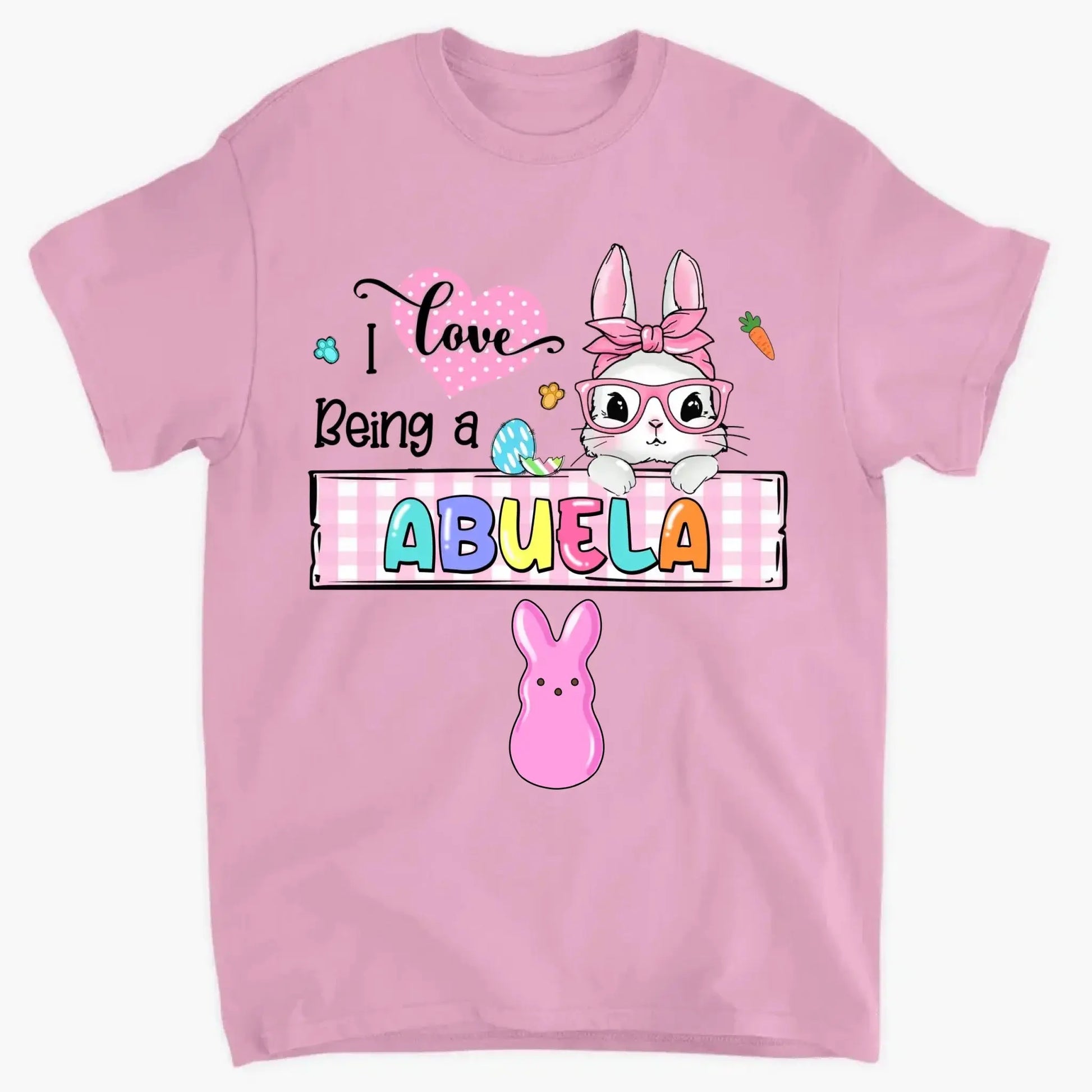 Personalized "I Love Being a Grandma" Easter Bunny Shirt – Custom Easter Gift for Grandma  Ezcustomize