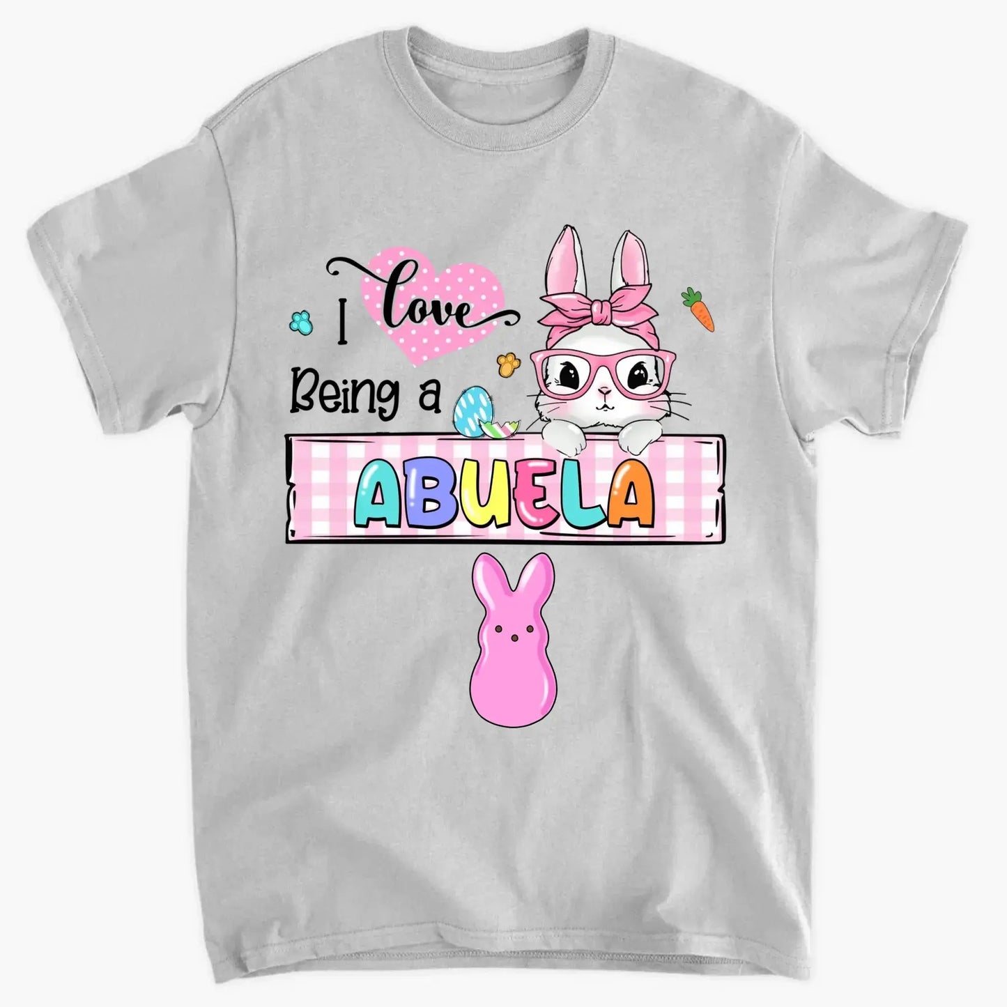 Personalized "I Love Being a Grandma" Easter Bunny Shirt – Custom Easter Gift for Grandma  Ezcustomize