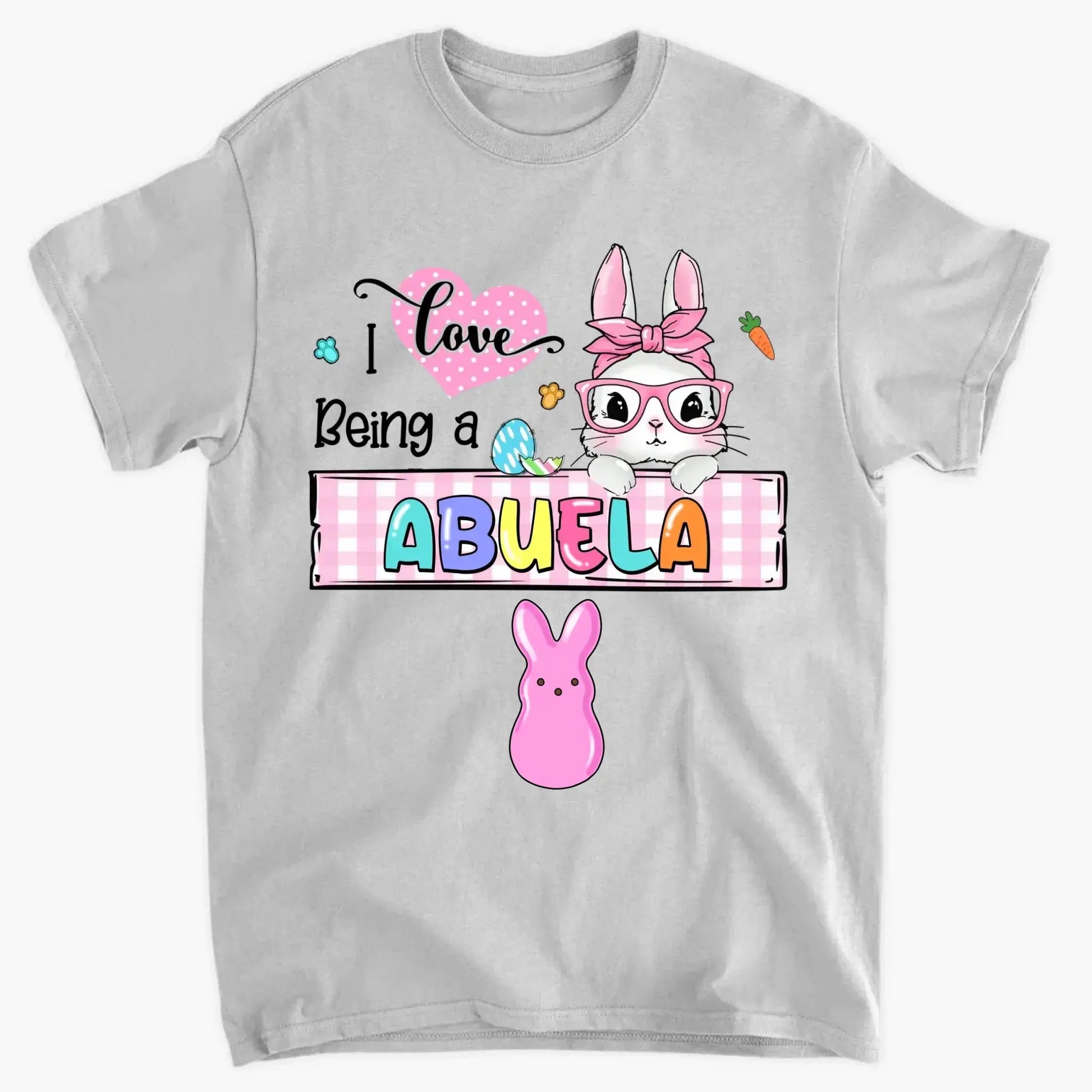 Personalized "I Love Being a Grandma" Easter Bunny Shirt – Custom Easter Gift for Grandma  Ezcustomize