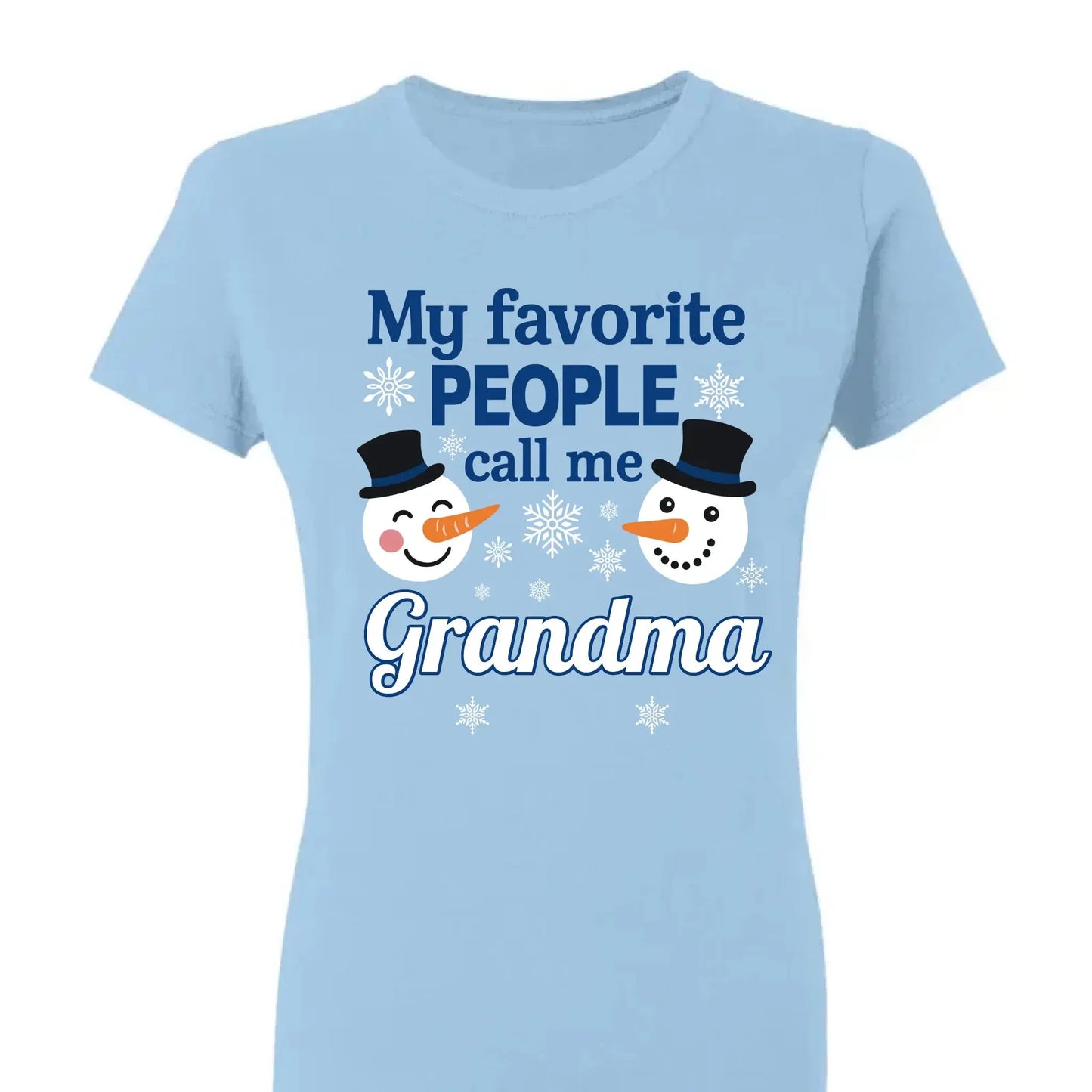 Personalized "My Favorite People Call Me Grandma" Sweatshirt – Custom Grandma Shirt with Kids' Names – Family Love Gift for Grandma  Ezcustomize
